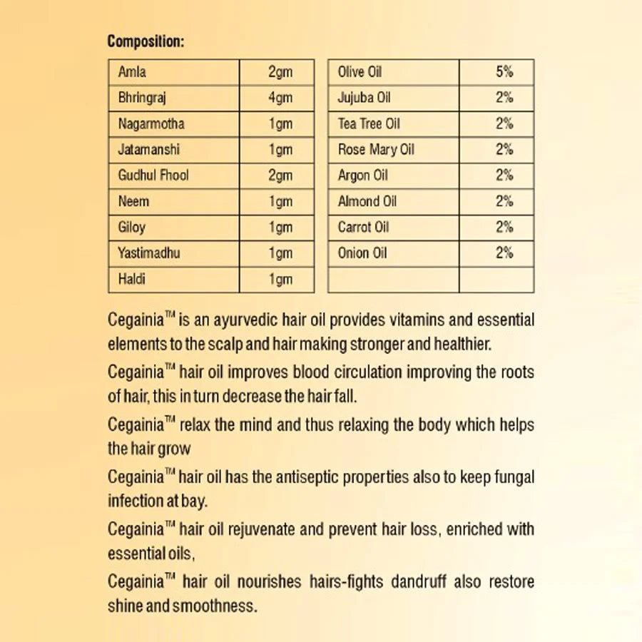 CEGAINIA HAIR OIL
