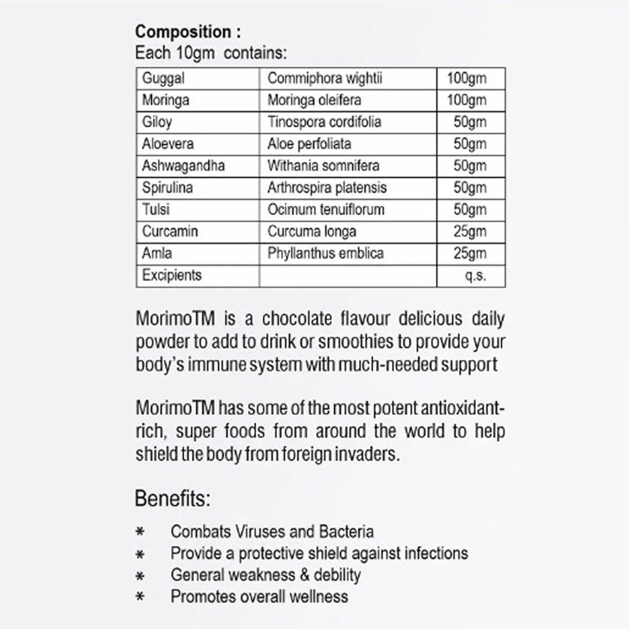 MORIMO IMMUNITY BOOSTER POWDER